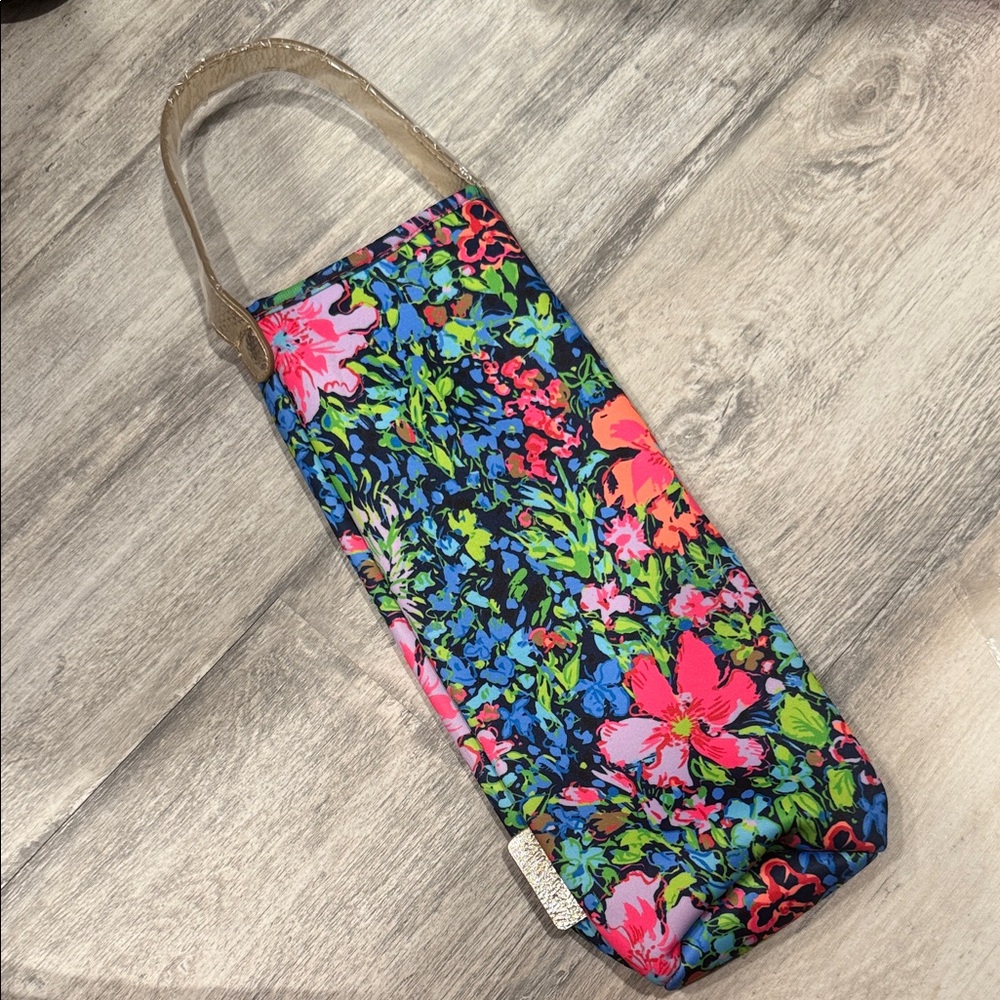 NWT Lilly Pulitzer Floral Wine/Beverage Bag